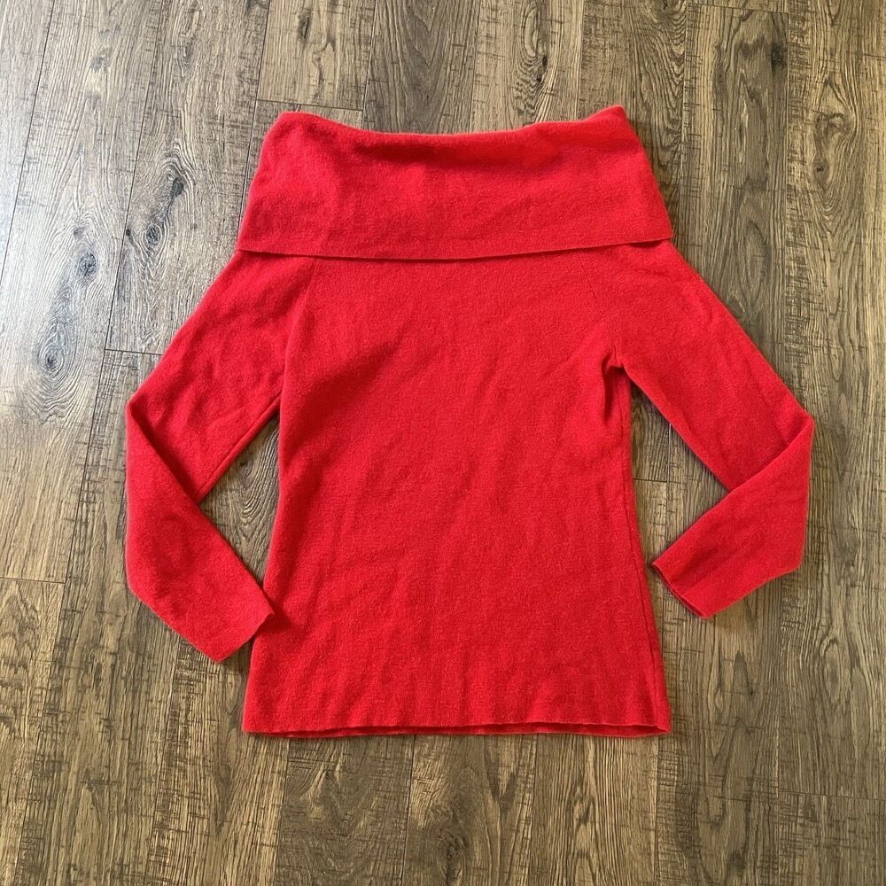 Alex Marie Sweater XL  Rabbit Hair  Blend‎ Off Shoulder
